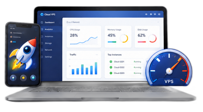 Cloud VPS Dashboard